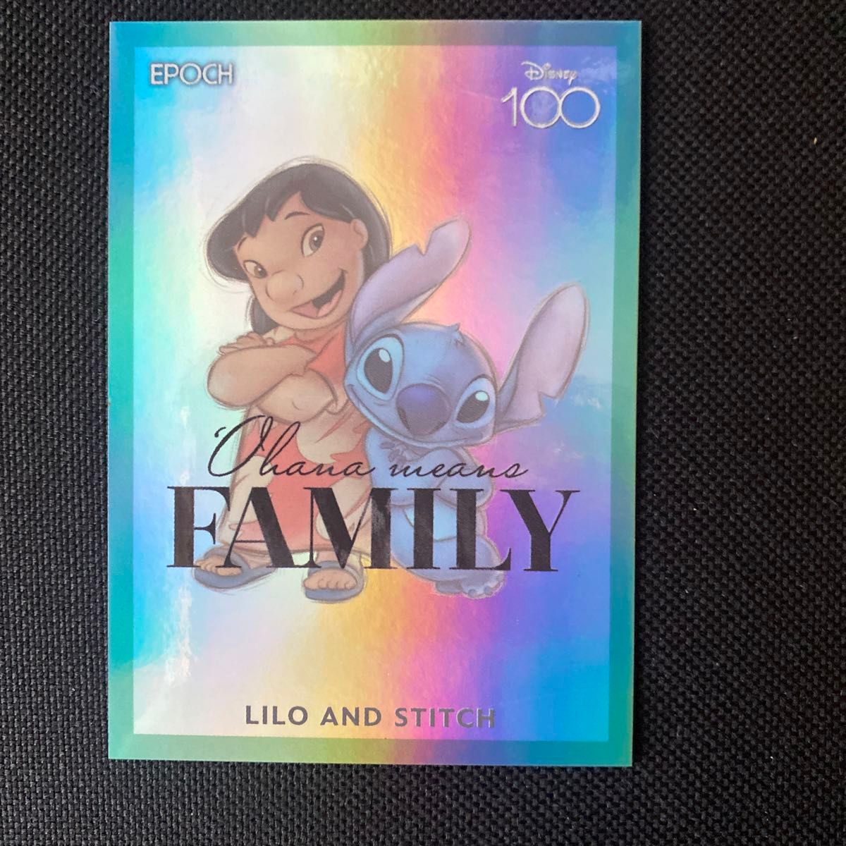 ディズニー リロ&スティッチ エポックワン クリスマス ホロスペクトラ