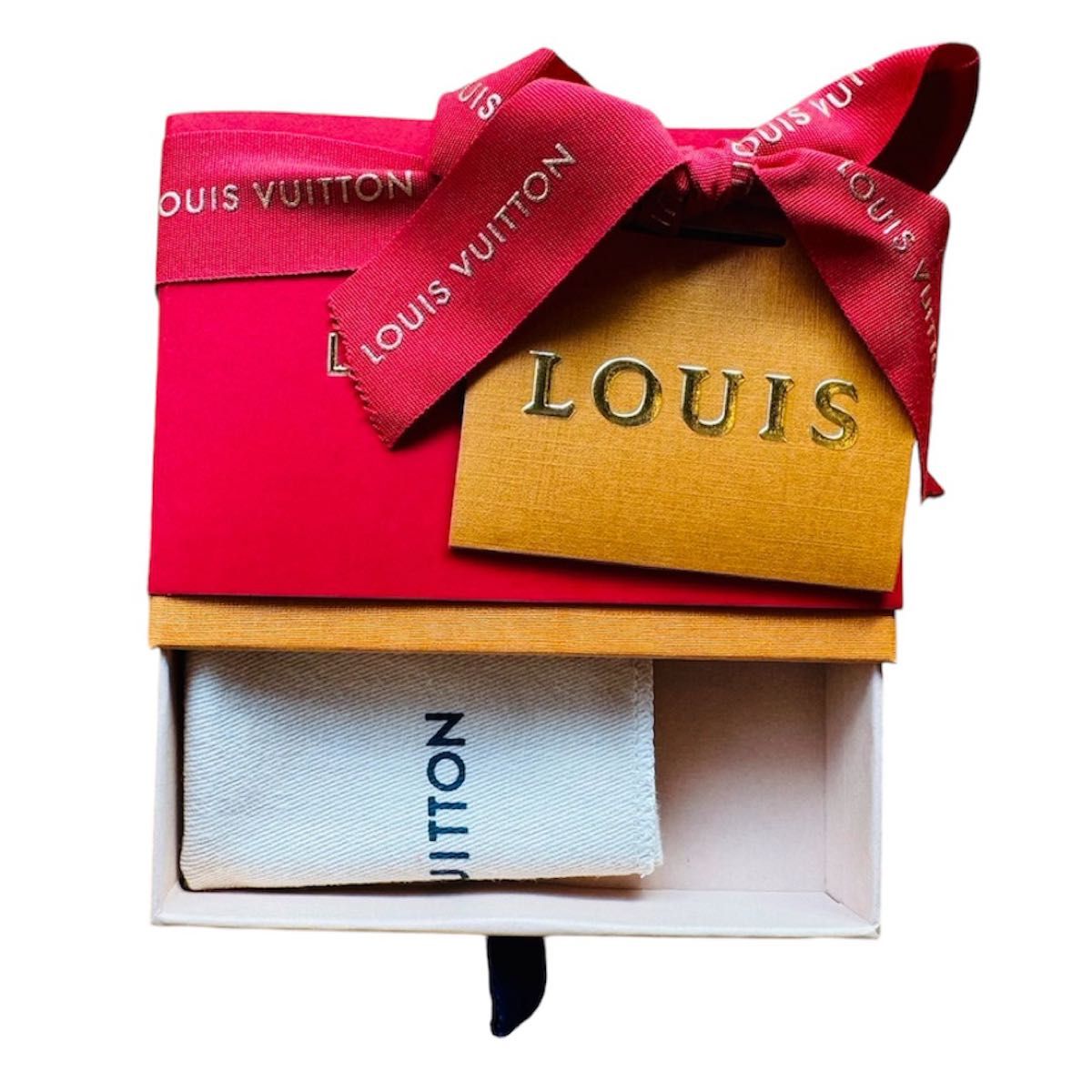ルイヴィトンLOUISVUITTONショッピング空箱リボンなど 19