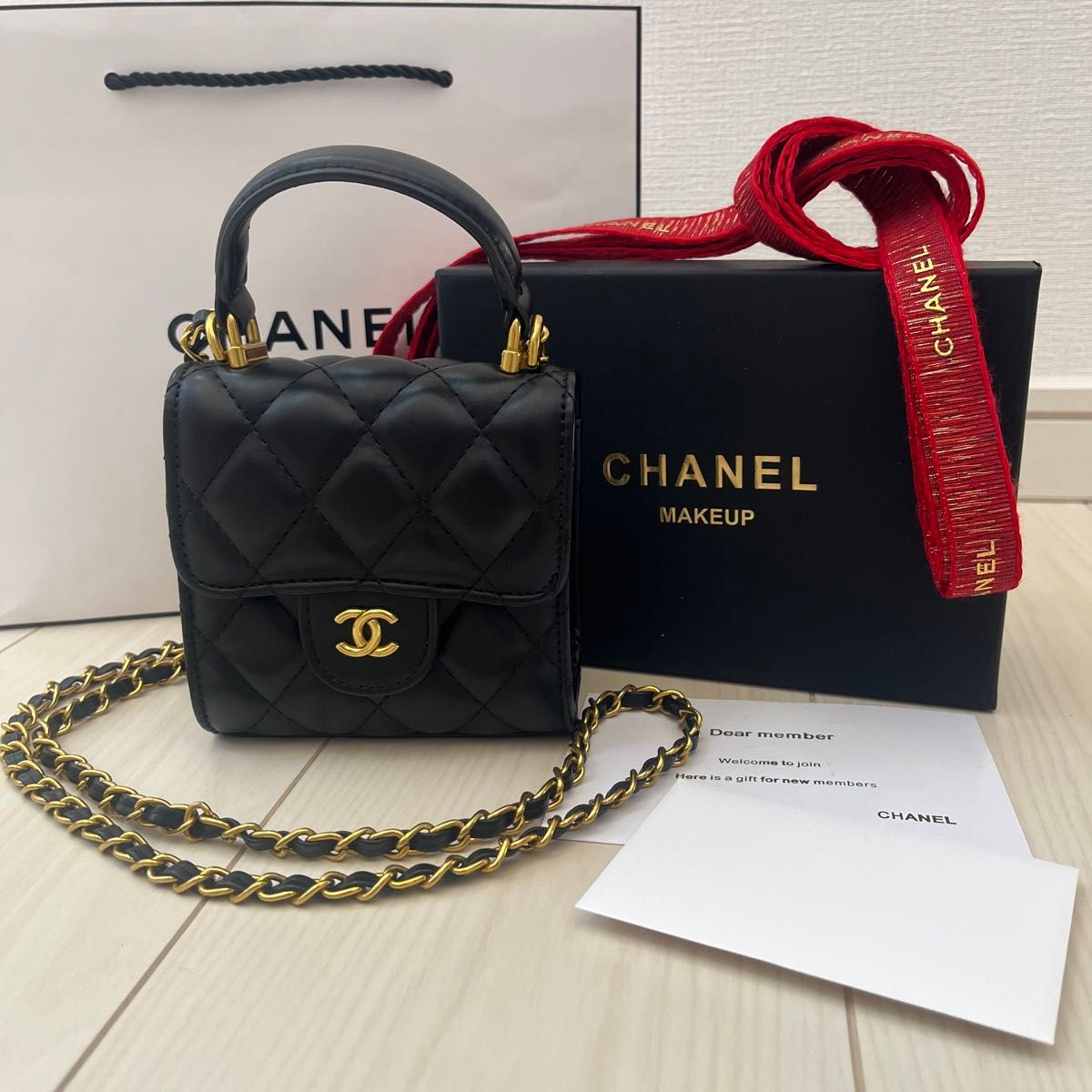CHANEL ノベルティ ミニショルダーバッグ シャネル ノベルティ ミニ