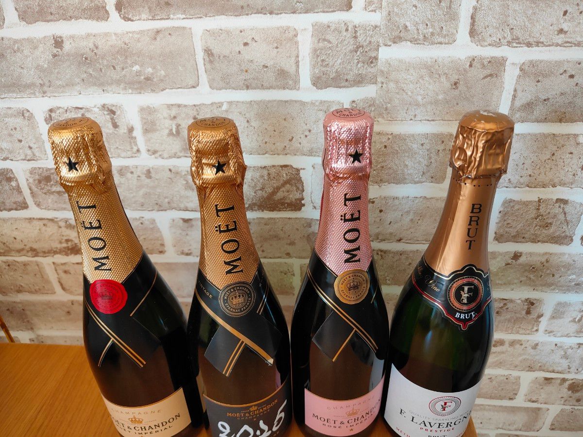 MOET & CHANDON BRUT IMPERIAL シャンパン 4本セット 飲料・酒