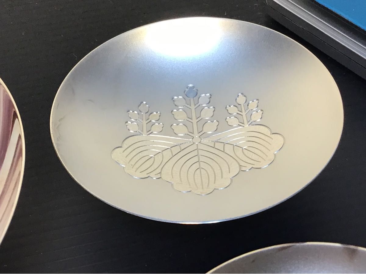 ☆金属工芸 純銀 盃！純銀刻印！箱付！☆ 銀杯 銀 銀杯 純銀 115g 純銀