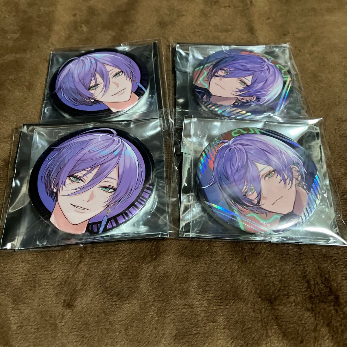 にじさんじ 3SKM 北見遊征 1周年 缶バッジ にじさんじ 3SKM 北見遊征 1