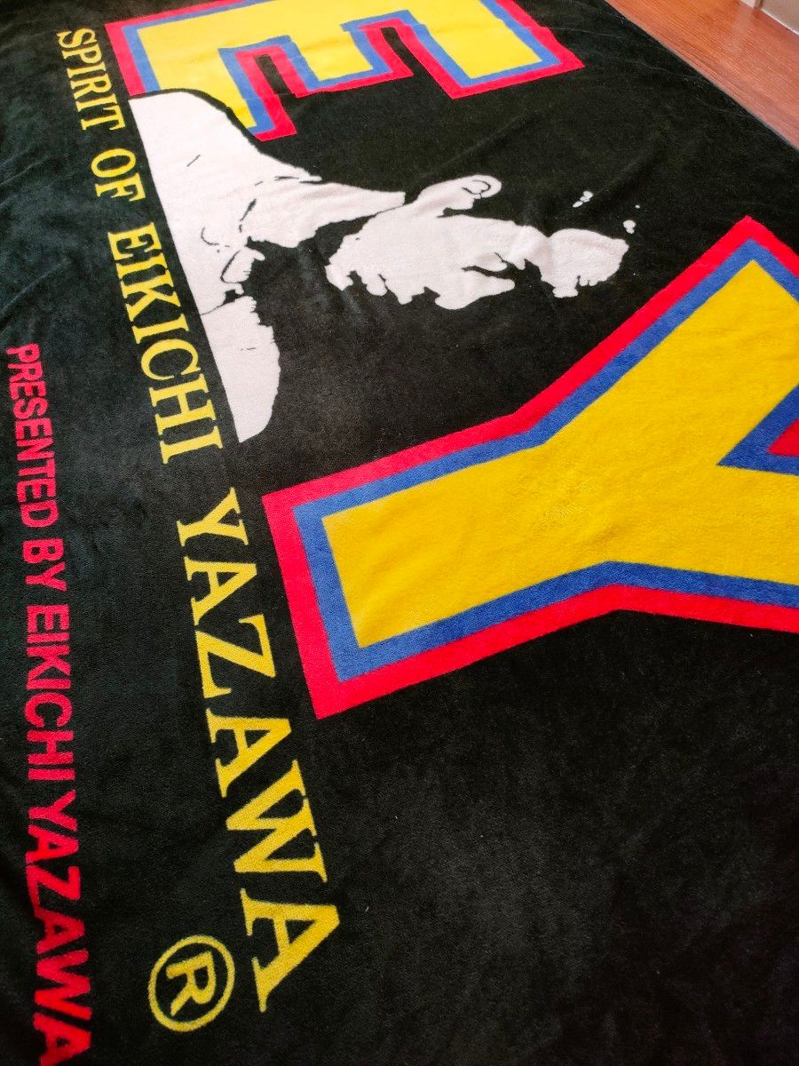 美品】 矢沢永吉スペシャルビーチタオル横顔シルエット EY SPIRIT OF