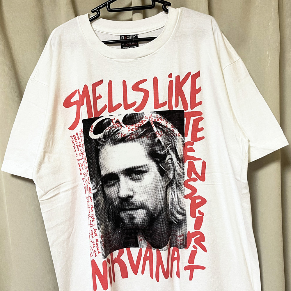 Kurt Cobain カートコバーン 追悼Tシャツ 幼少期 NIRVANA