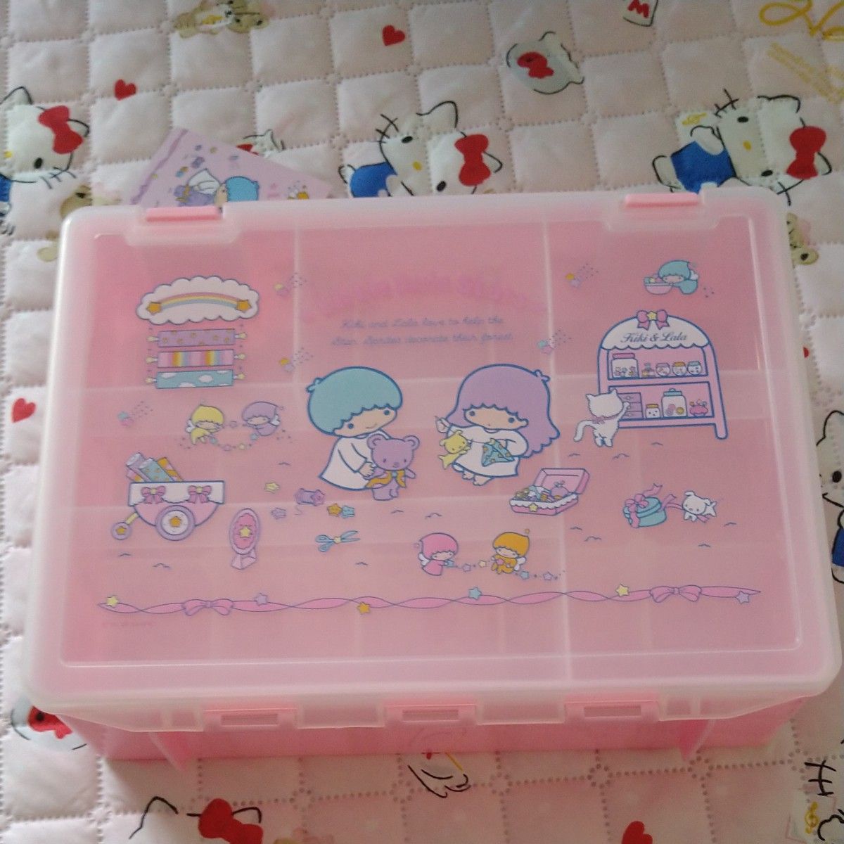 サンリオ キキララ 工具箱 収納 サンリオ キキララ 工具箱 収納