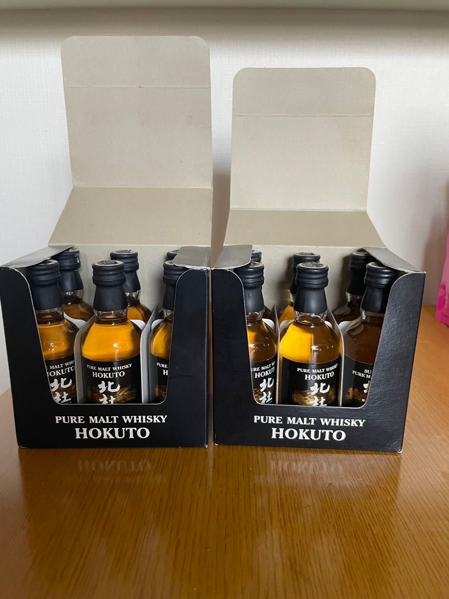 サントリー ウイスキー 北杜 12年 ほくと ミニボトル 50ml 6本x2セット