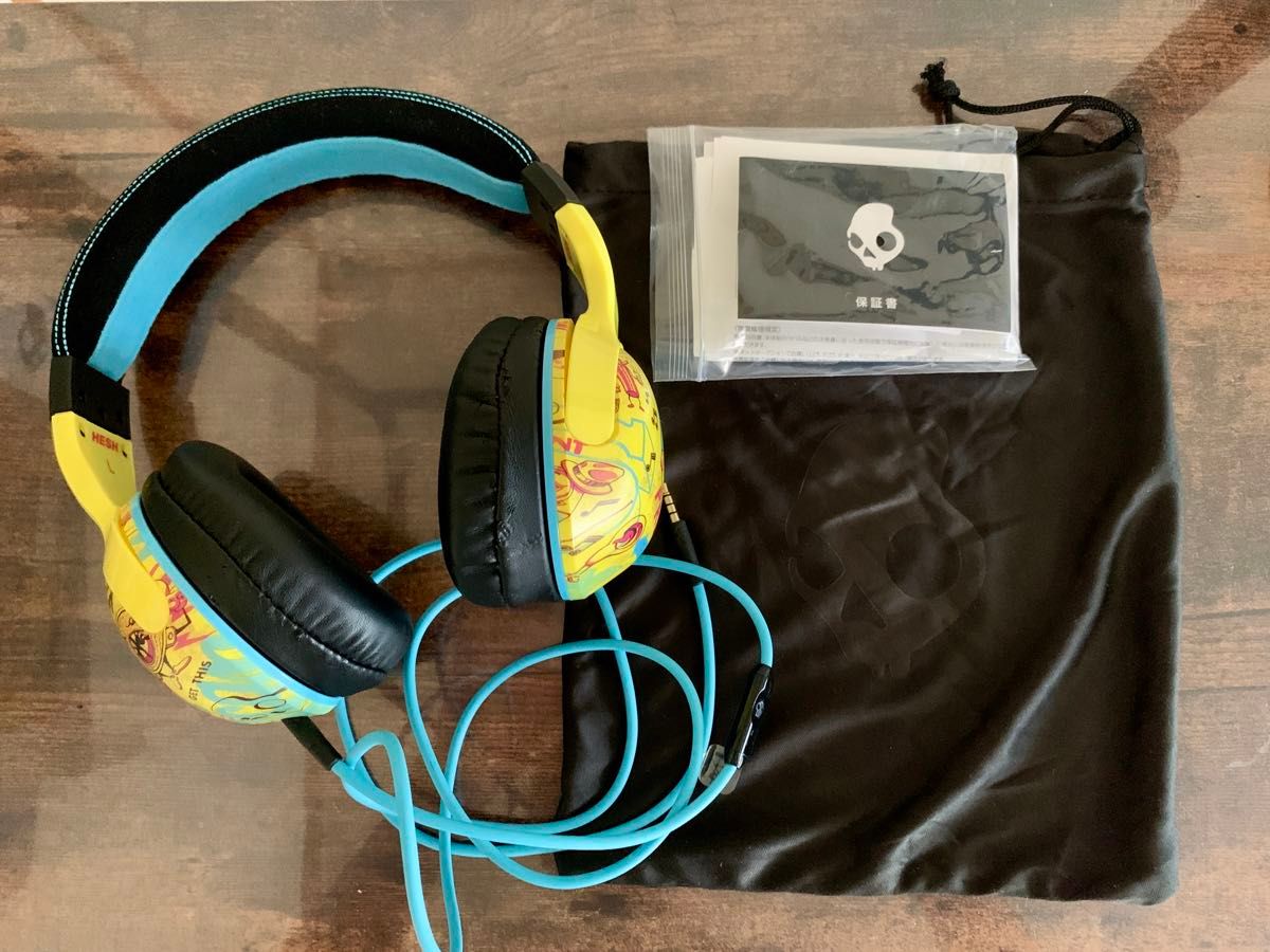 Skullcandy HESH2 ヘッドホン Toxic Tune/Black/Magenta(Mic付) スカル