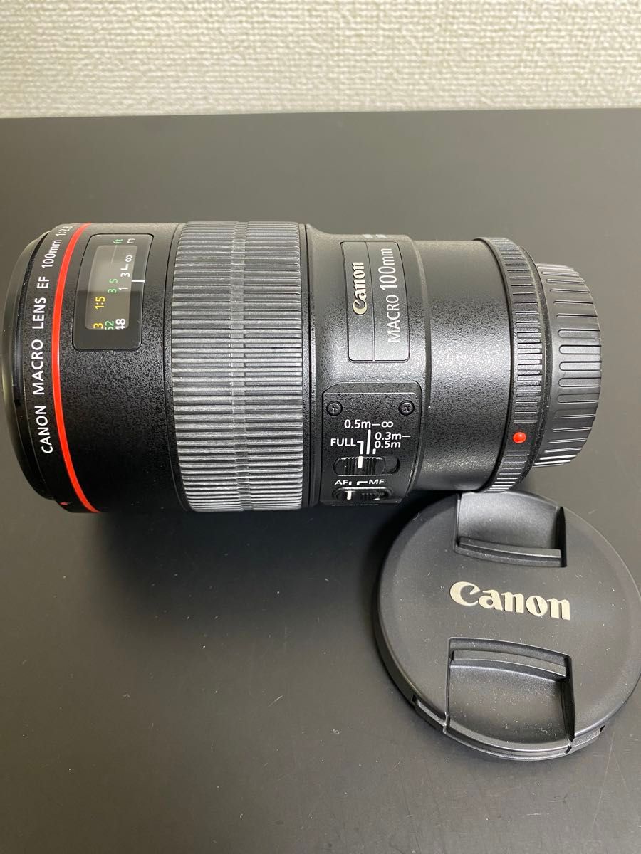 防湿庫保管Canon EF 100mm f/2.8L IS USM マクロレンズ