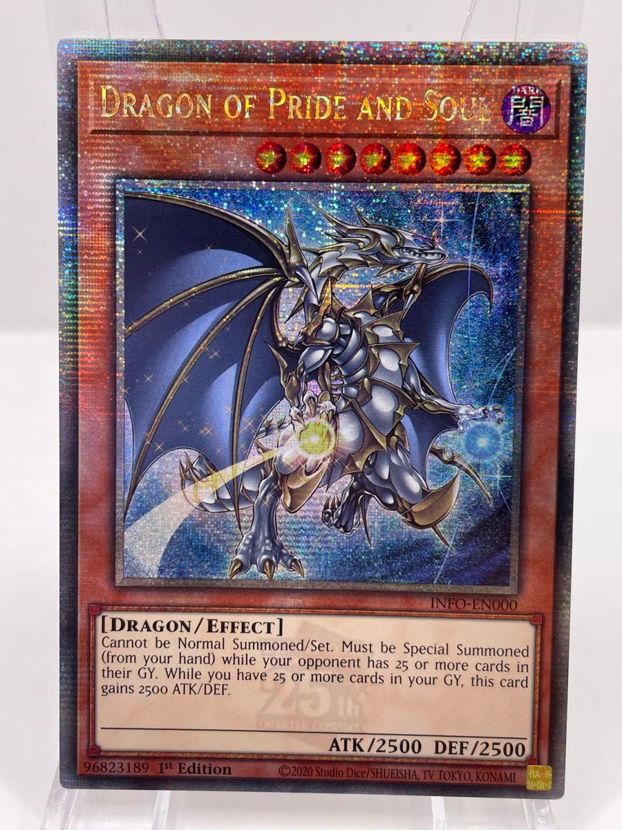 遊戯王 誇りと魂の龍 25th 誇りと魂の龍/25thシークレット【モンスター】《