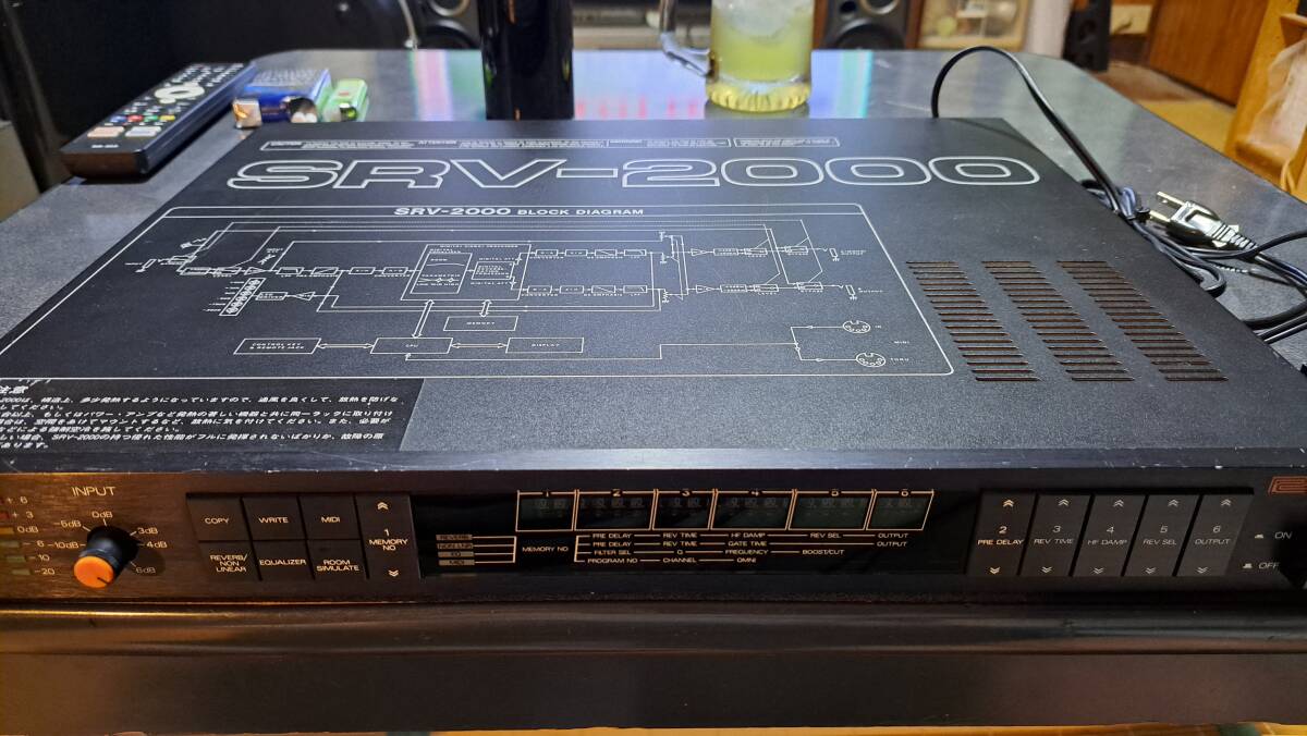 ROLAND SRV-2000 ローランド・SRV-2000 デジタル・リバーブ ジャンク品