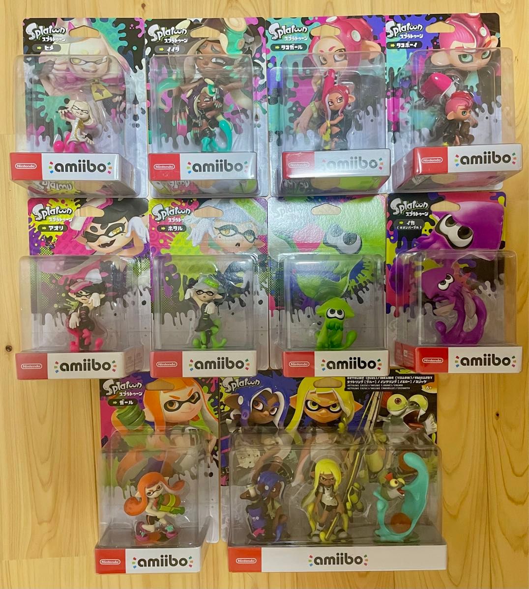 スプラトゥーンamiibo 12体セット