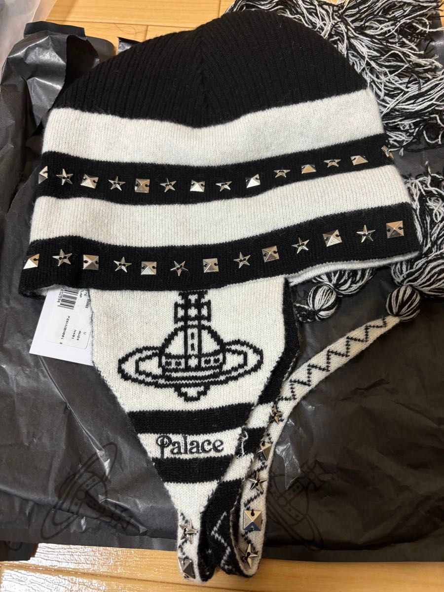 palace vivienne westwood knit beanie ニット帽｜Yahoo!フリマ（旧