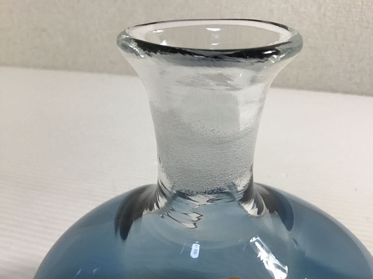 津軽びいどろ・水差し・デキャンター・酒器・未使用品 津軽びいどろ