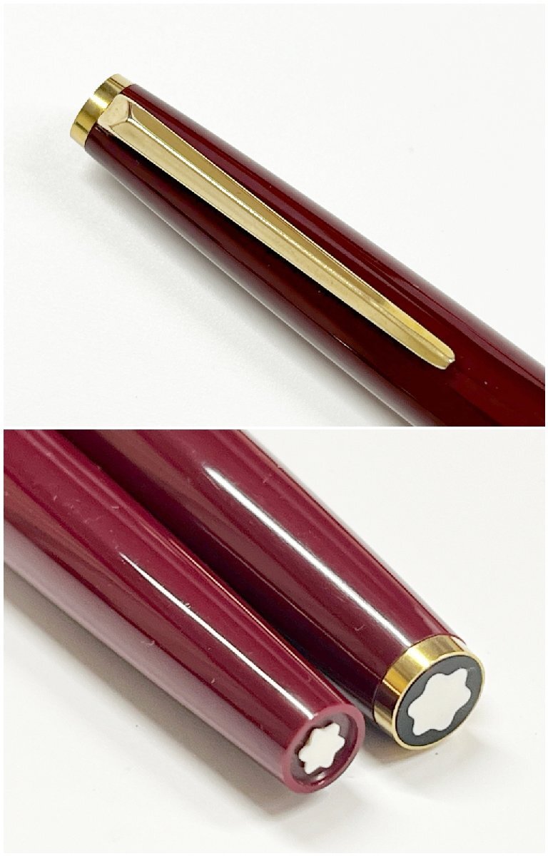 モンブラン Mont Blanc 万年筆 ボルドー 585