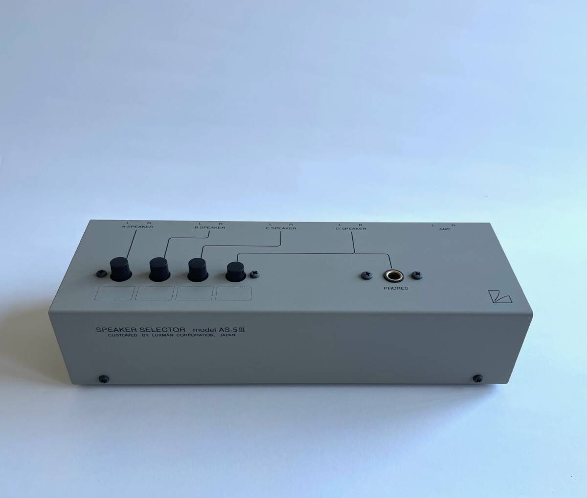 LUXMAN ラックスマン スピーカーセレクター AS-5III + LINEセレクター