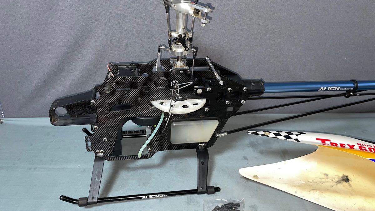 引取限定】ALIGN アライン T-REX600 NitroPro ラジコンヘリ