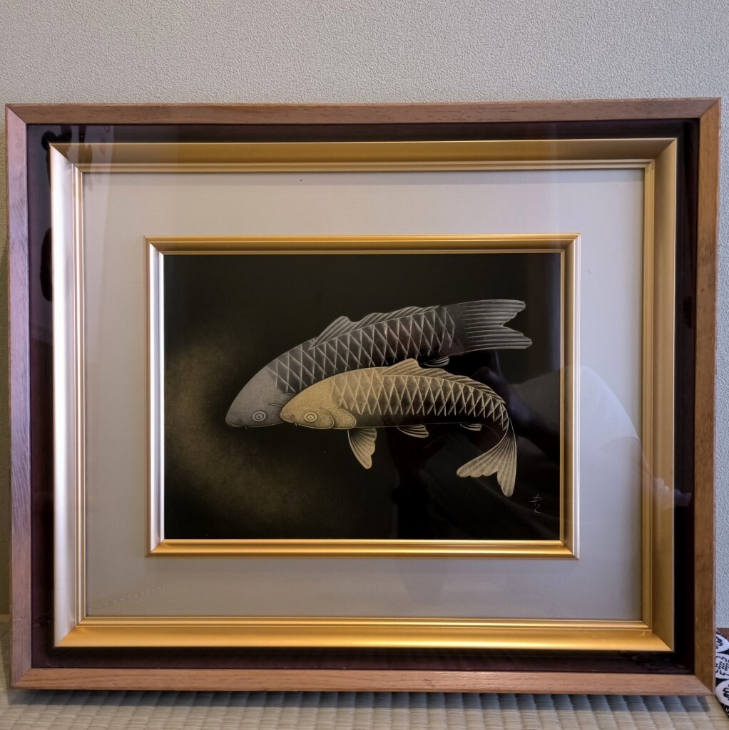 ☆真作☆ 文勝(ウンシュン) 門 油絵 額付き 貴重作品 ☆真作☆ 文勝