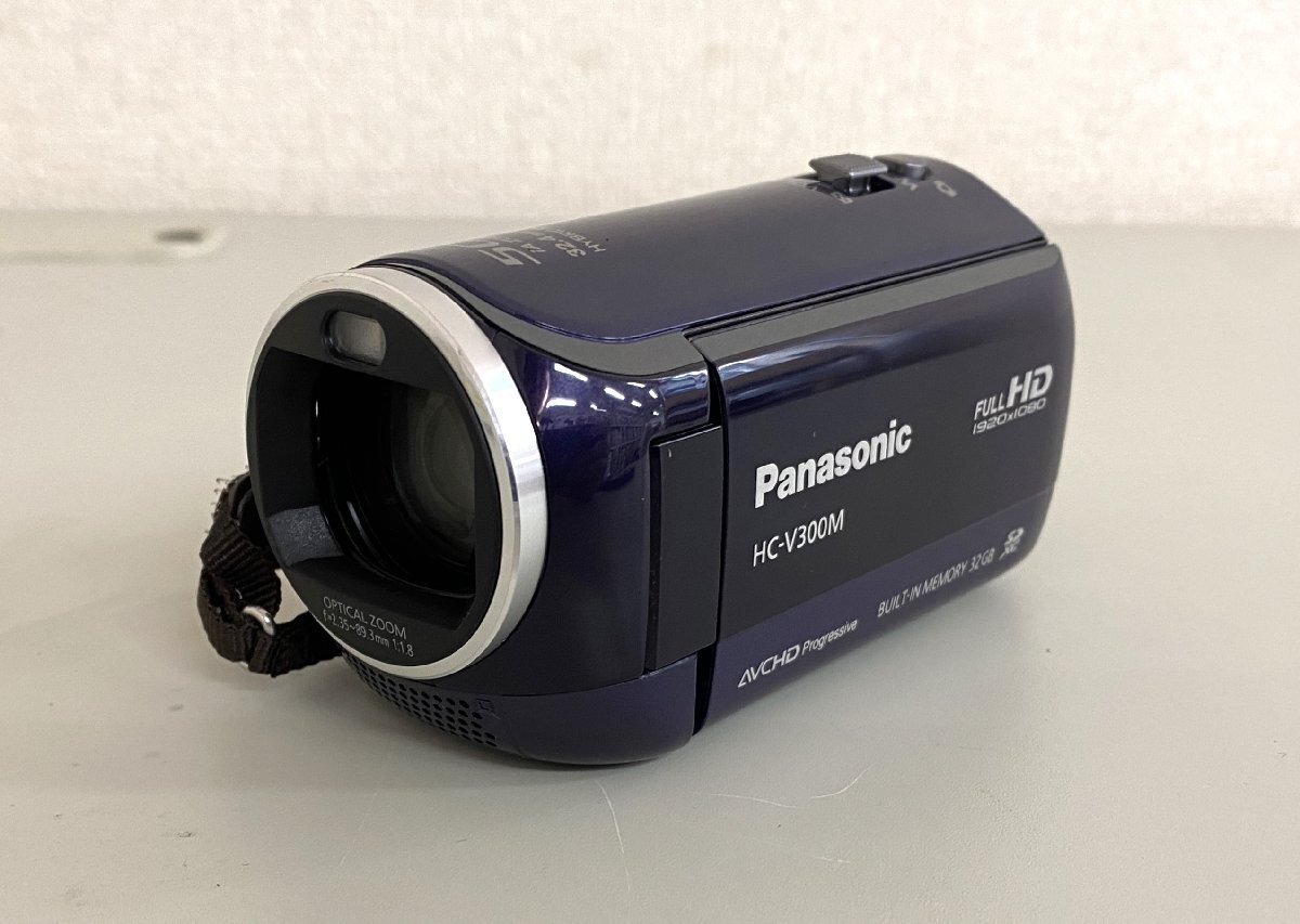 Panasonic HC-V300M ブルーPanasonic パナソニック HC-V300M ビデオ