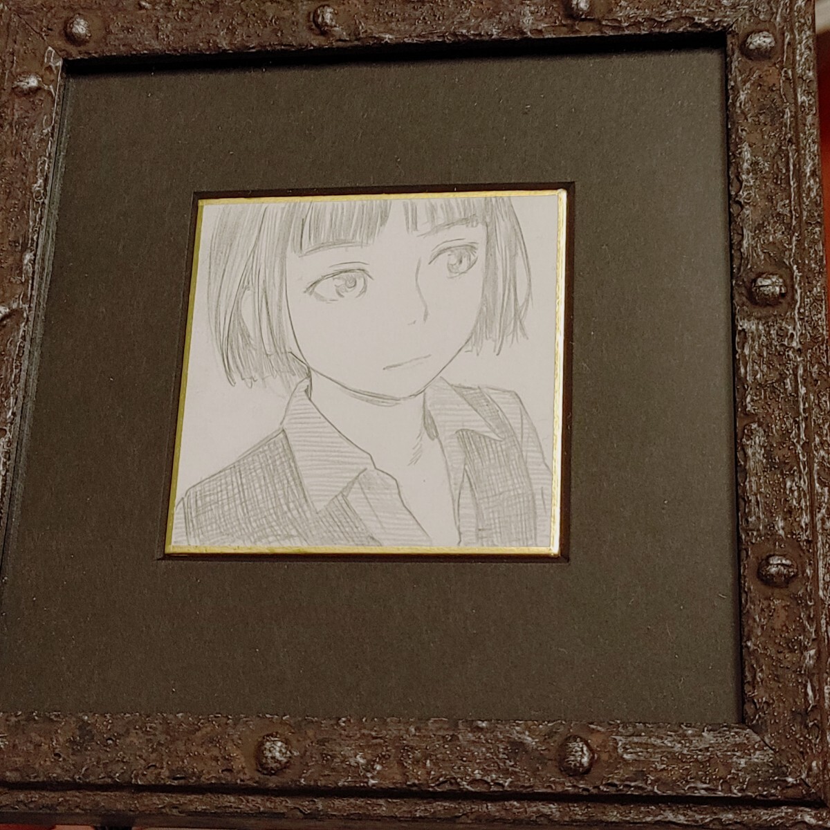 村田蓮爾 直筆イラスト色紙 【公式通販】