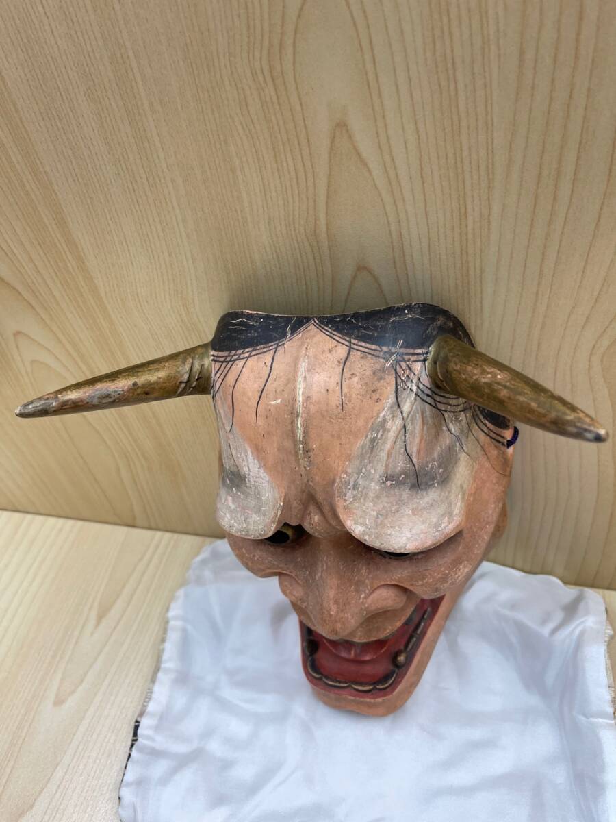 能面 神鳴り 木彫り 能面 神鳴 木彫り 【公式通販】