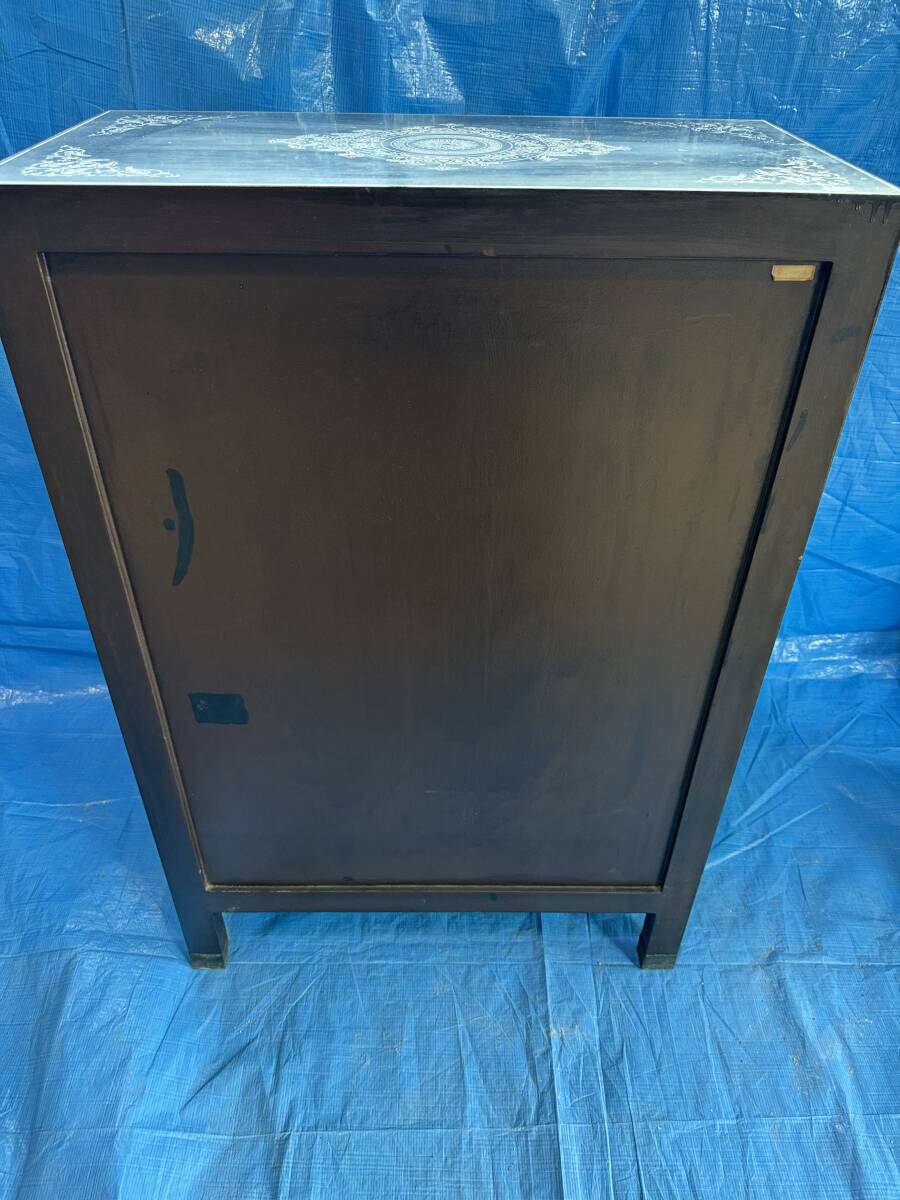 希少中国美術 中国家具 時代家具 キャビネット 中国古玩 玉石 石細工