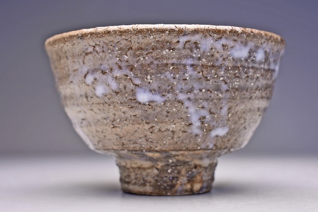 波多野善蔵 ☆ 萩 茶碗 ☆ 共箱 共布 栞 ☆ 上作 ☆ 指月窯 ☆ 師