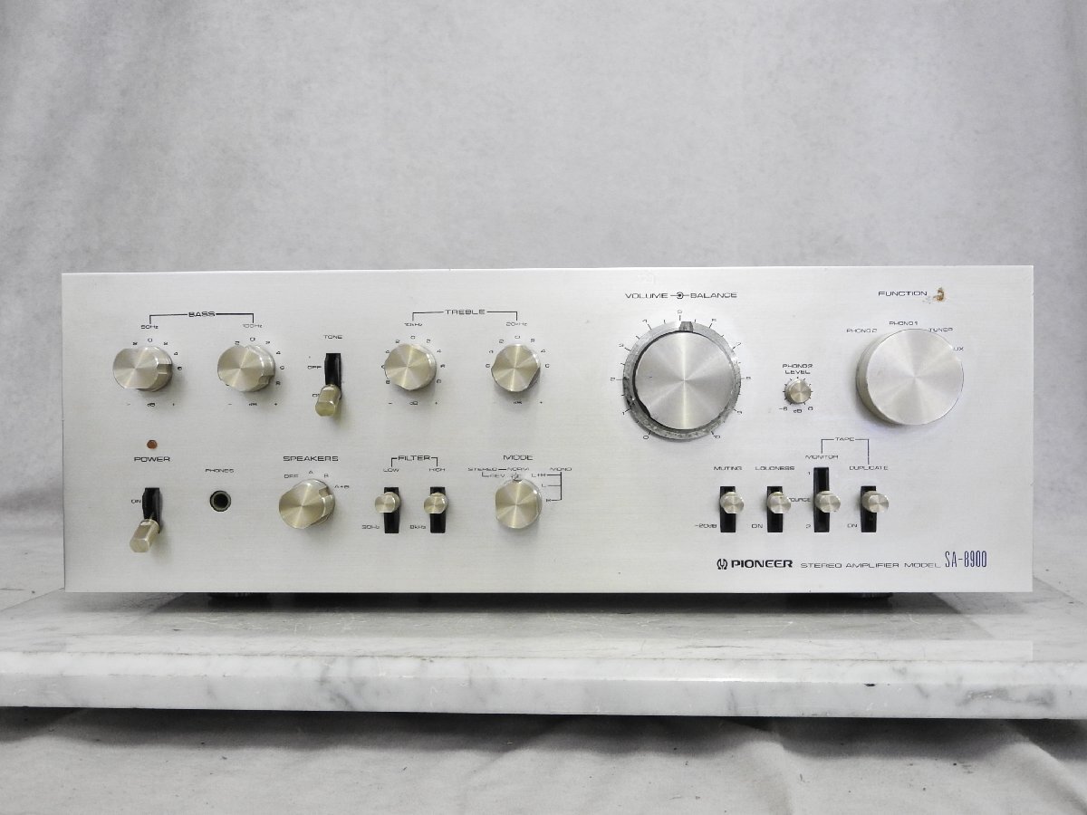 F☆Pioneer パイオニア SA-8900 ステレオアンプ ☆難あり品☆