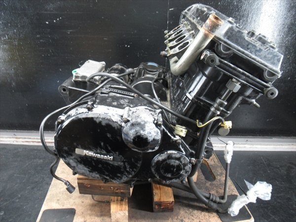 同梱不可】 B2R6-1022 カワサキ ZX-11 / ZZR1100 実動 エンジン ASSY
