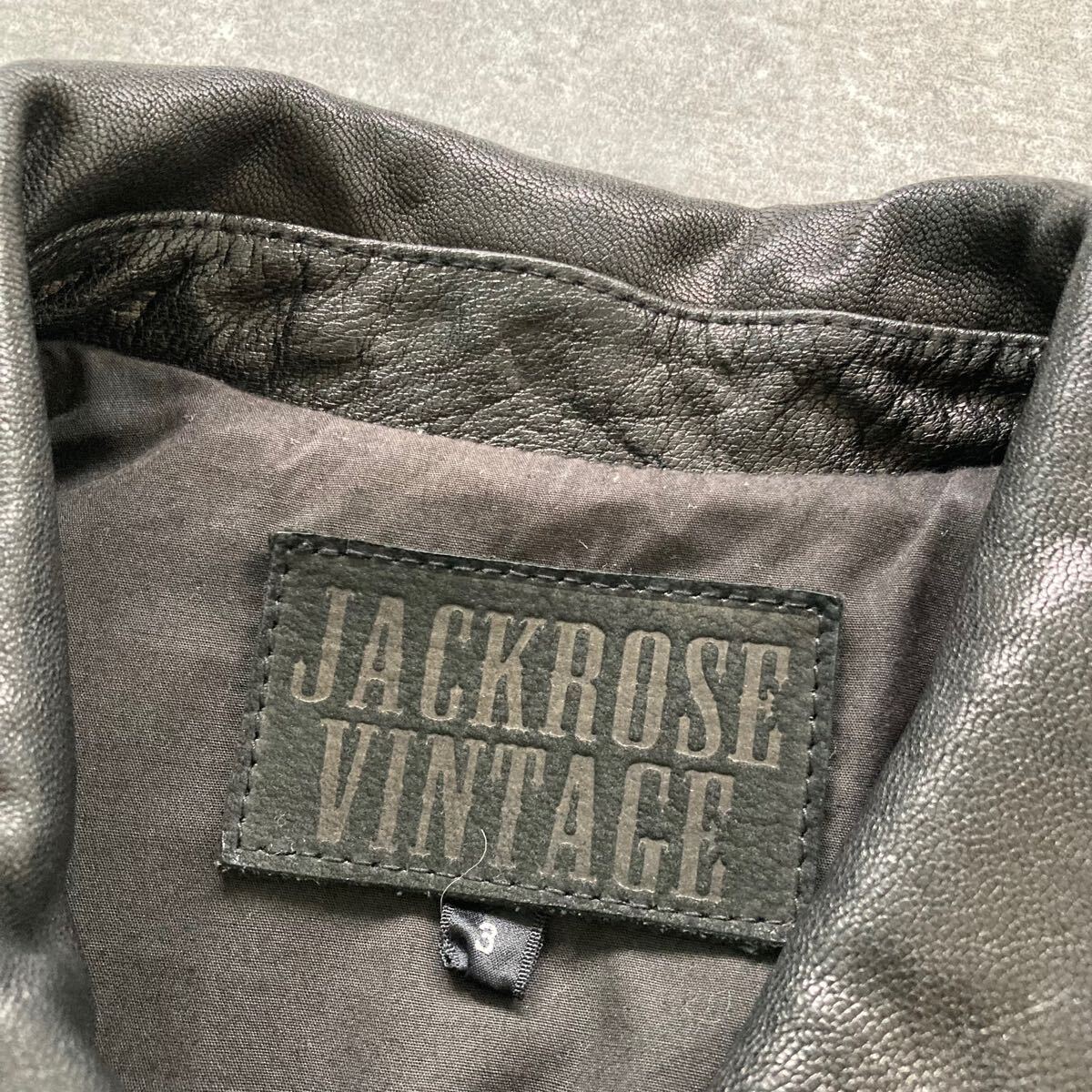 JACKROSE VINTAGE】ジャックローズ ヴィンテージ 山羊革レザー