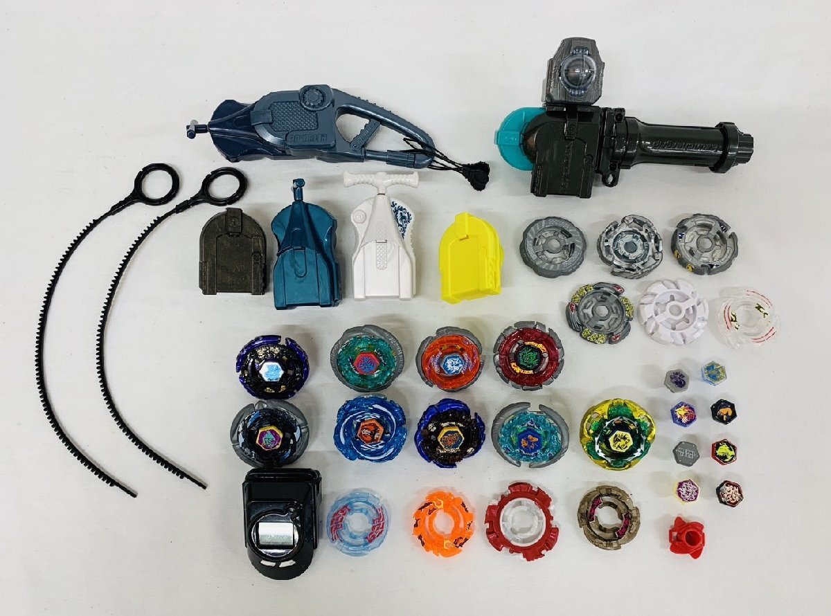 希少)メタルファイトベイブレード、ランチャー、パーツ付き