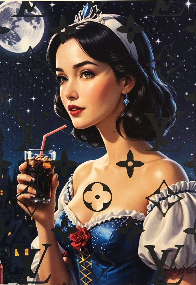 額装 DEATH NYC 世界限定100枚 白雪姫スノーホワイト