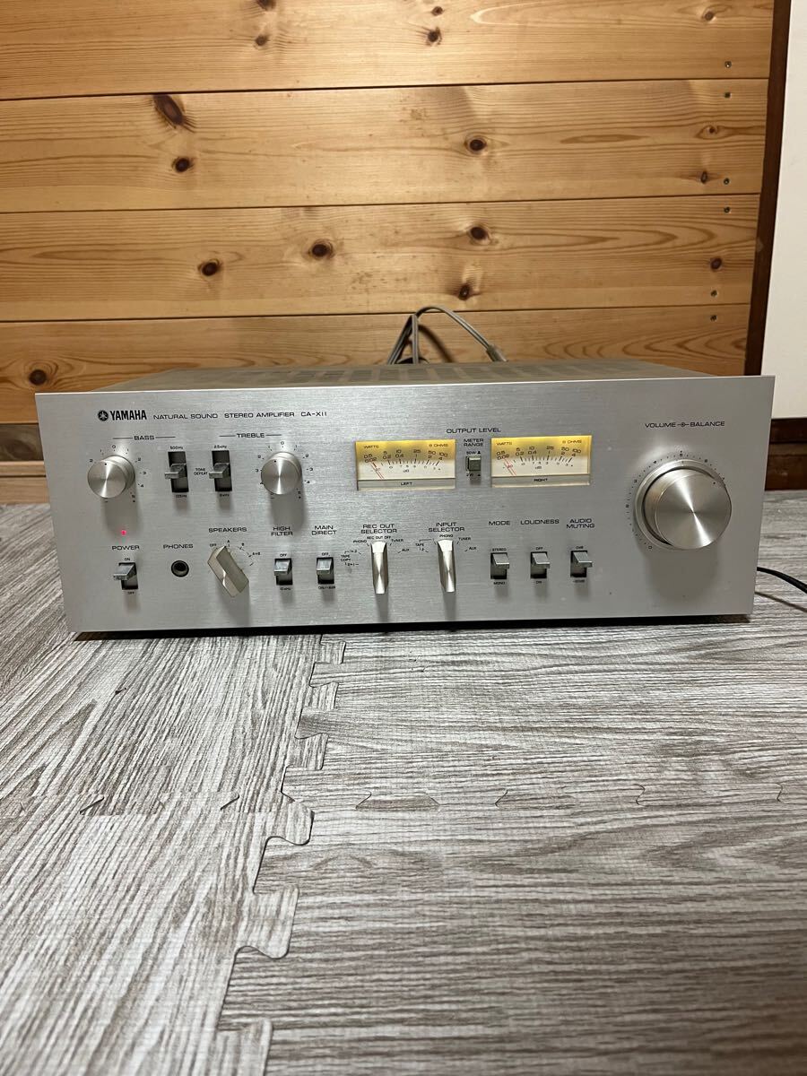 購入 YAMAHA ヤマハ プリメインアンプ ca-x11 □YAMAHA CA-X11