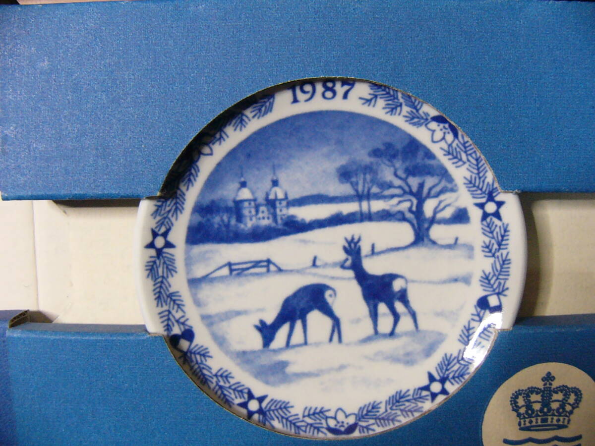 金*時様 ロイヤルコペンハーゲン イヤープレート 21枚 1987〜2006 金