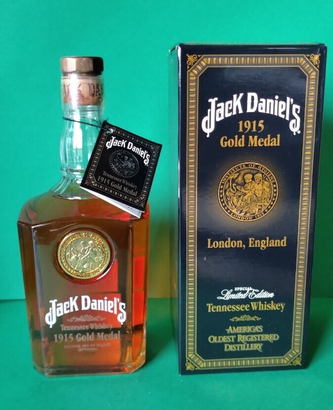 ボトルのみ】JACK DANIEL蒸留所限定の1915金メダル記念ボトル