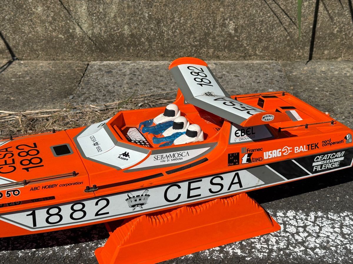 ABCホビー 1882 cesa チェーサー ラジコン RC ボート ABChobby 船 メカ