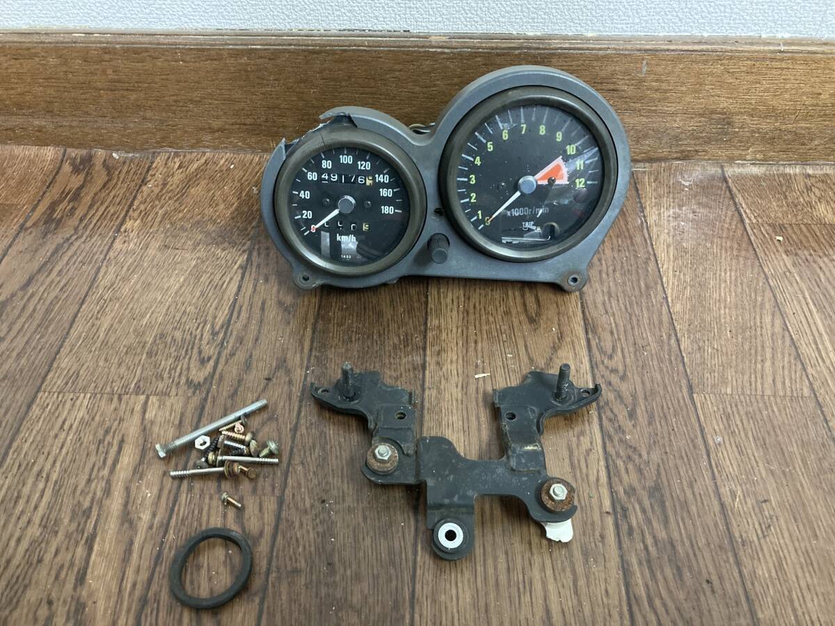 Yahoo!オークション - ゼファー400 初期型 親子 メーター スピードメー