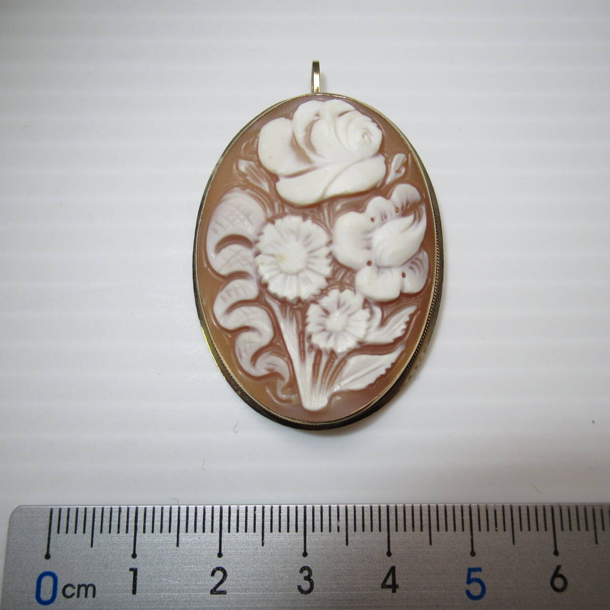 k14 カメオブローチ ネックレストップ cameo 585 アンティーク 【公式