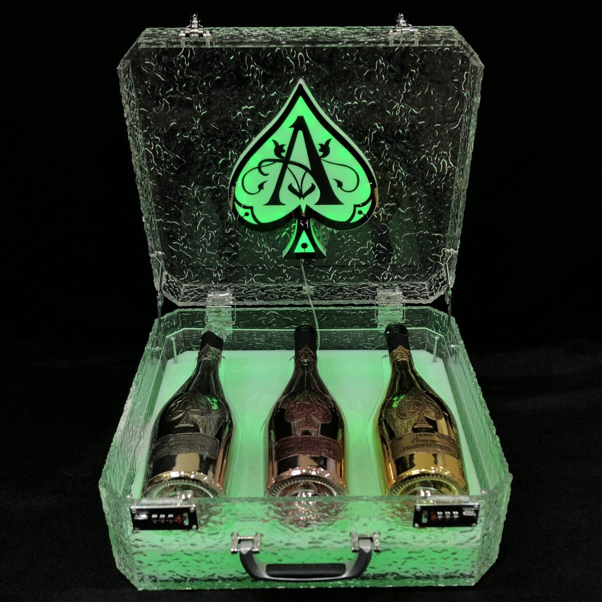 アルマンド アタッシュケース 空瓶3本入り アルマンド