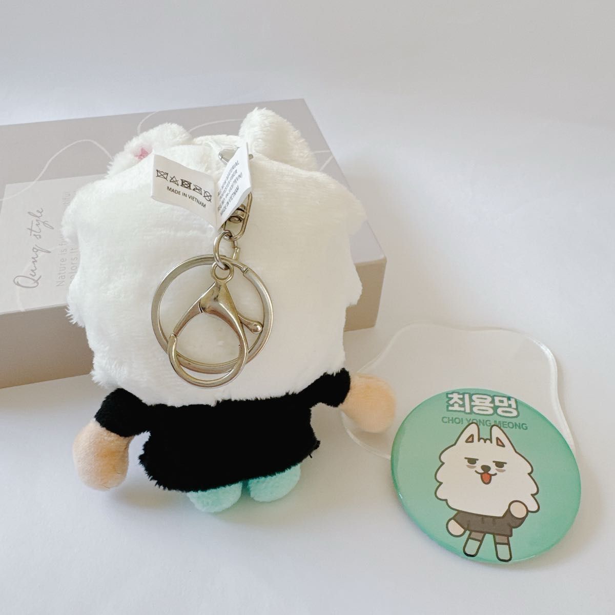 txt ポップアップ スビン ぬいぐるみ キーリング ポーチ トレカ txt