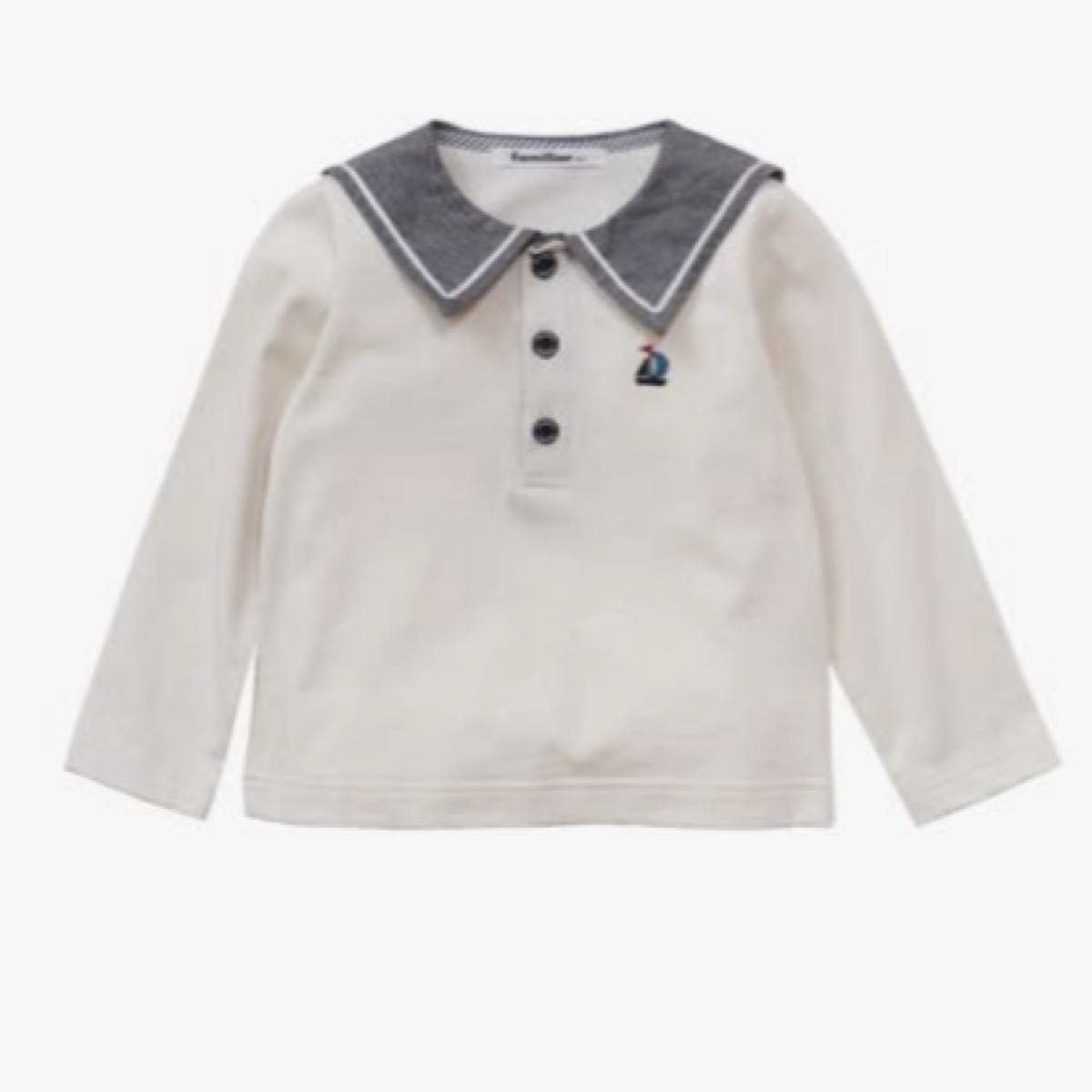 familiar ファミリア セーラー長袖Tシャツ＆パンツ ユニセックス 120