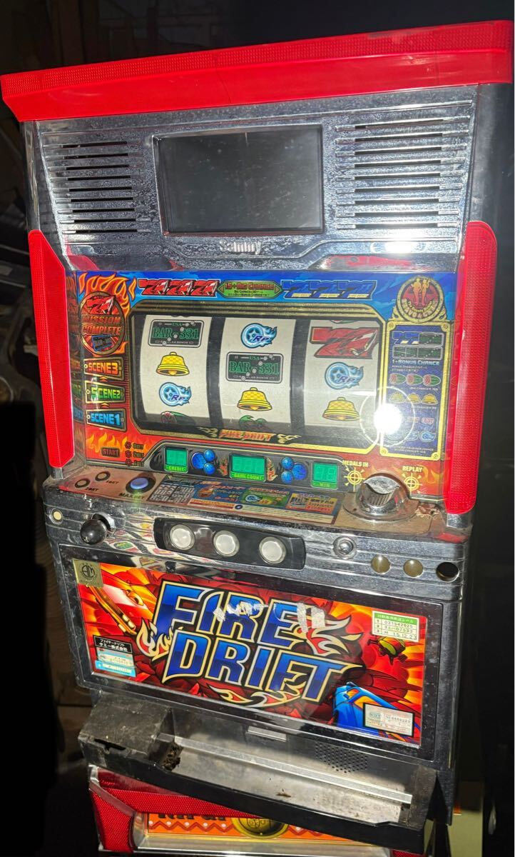4号機 サミー☆ファイヤードリフト☆コピー打法可能 パチンコ