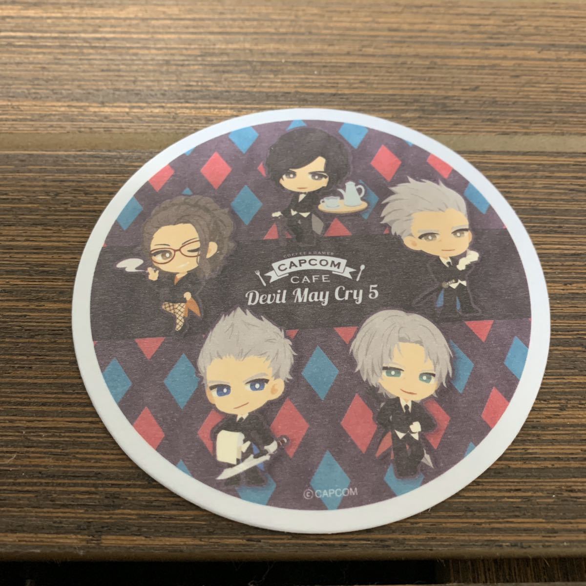 デビルメイクライ バージル アクリルクリップ 顔 カプコンカフェ 2弾