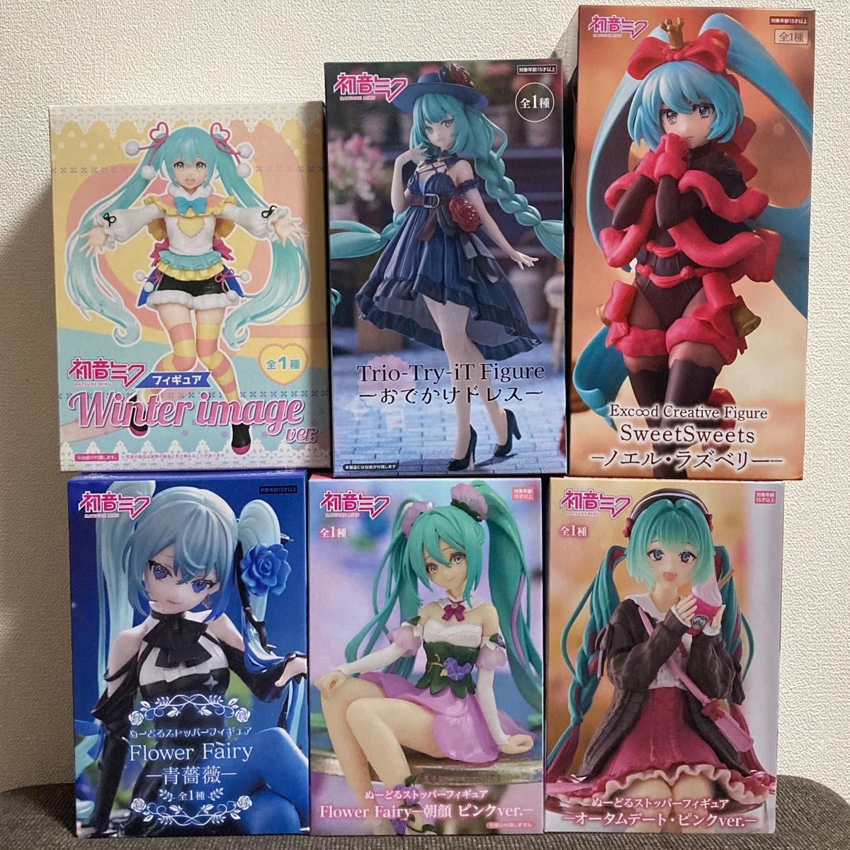 新品 未開封】 初音ミク フィギュア 6体セット｜Yahoo!フリマ（旧
