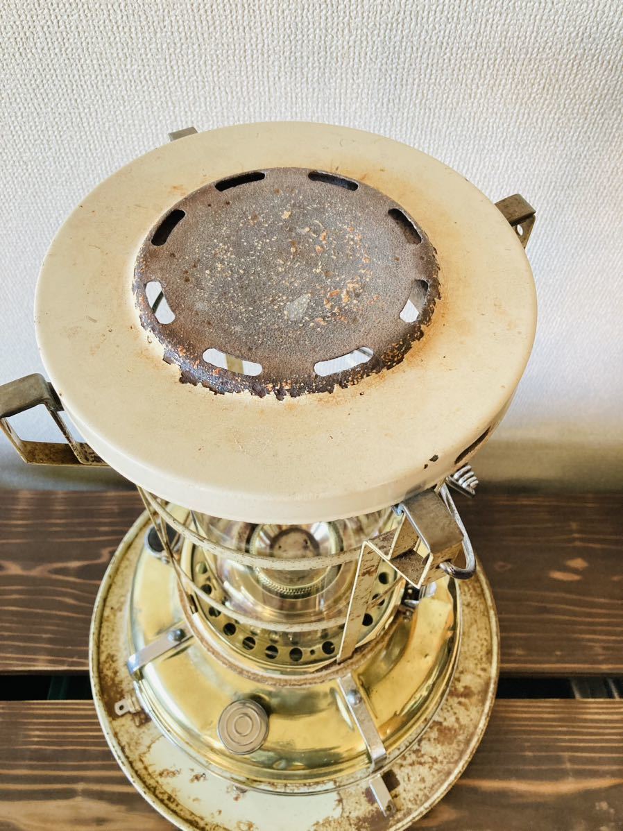 Aladdin アラジンストーブ15型デラックス ガラスチムニー 真鍮製タンク