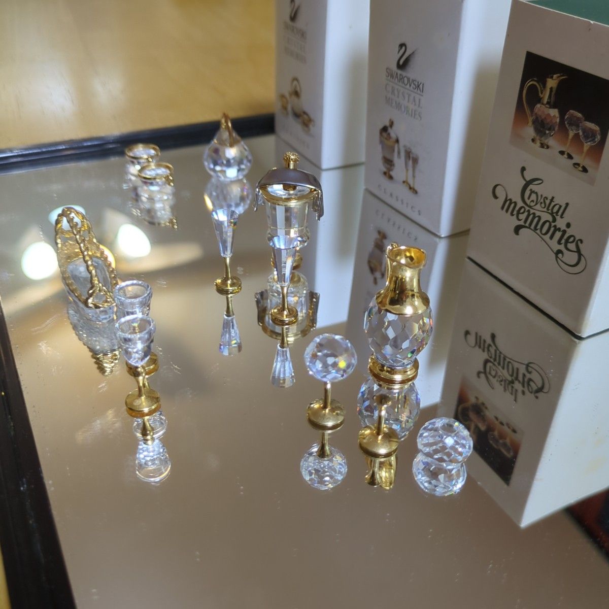 スワロフスキー ミニチュア メモリーズ セット用 置物 フィギュリン