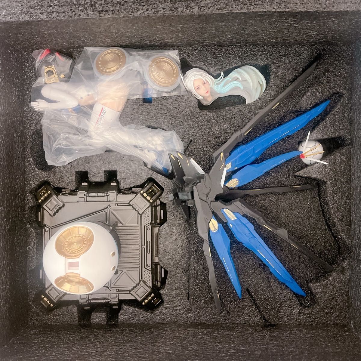 ガンダム機娘シリーズ 2 0ストライクフリーダム ブルー フィギュア