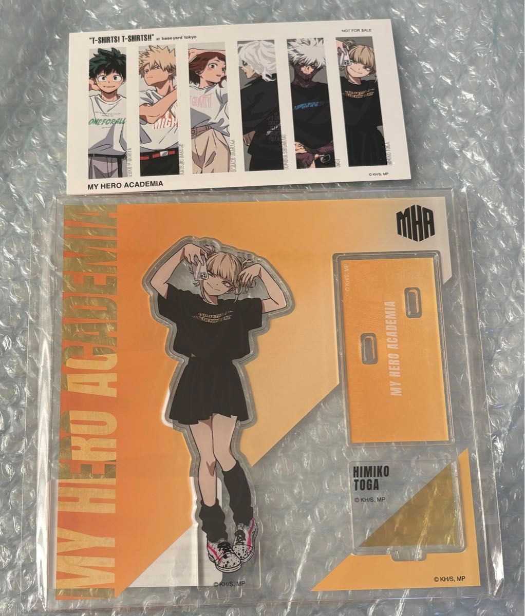 ヒロアカ ベースヤードトーキョー アクリルスタンド 特典 トガヒミコ