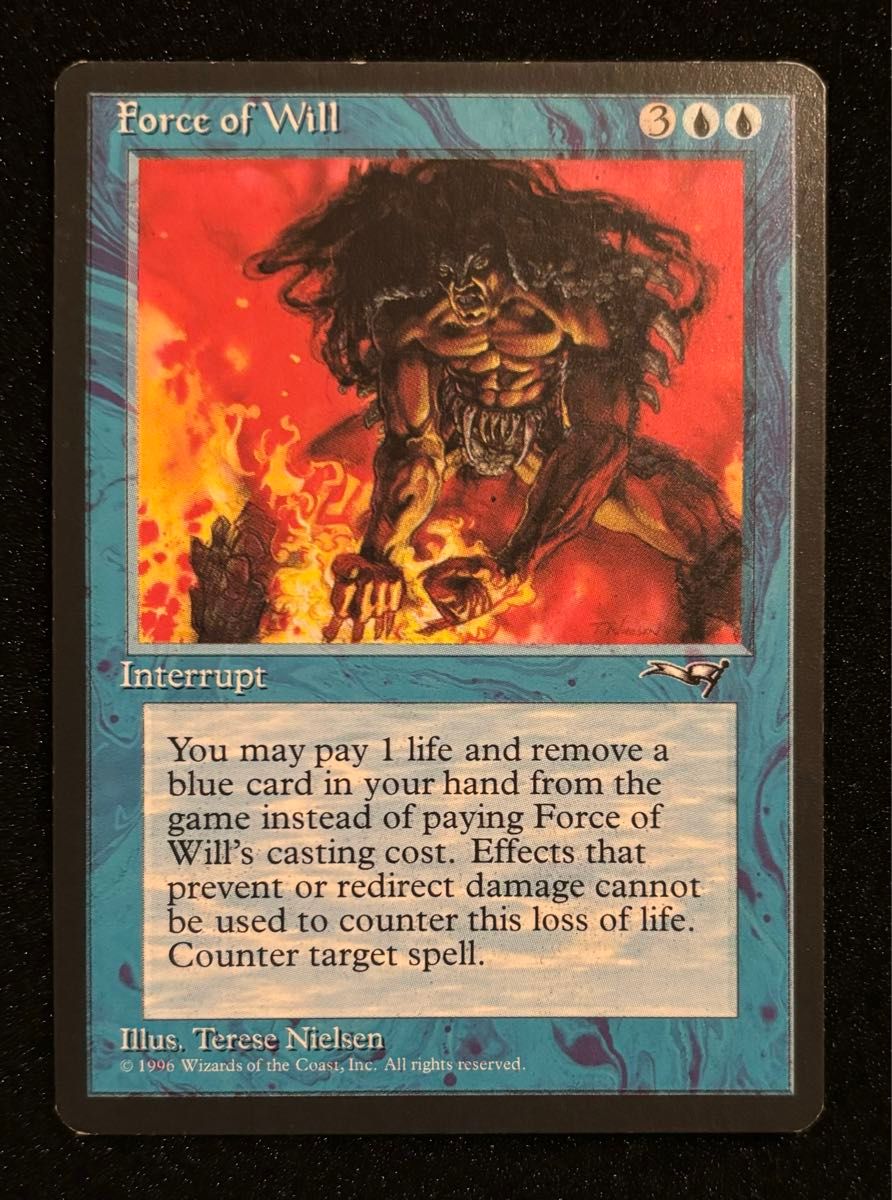 MTG 意志の力 / Force of Will 英語 へたくそ Amateur