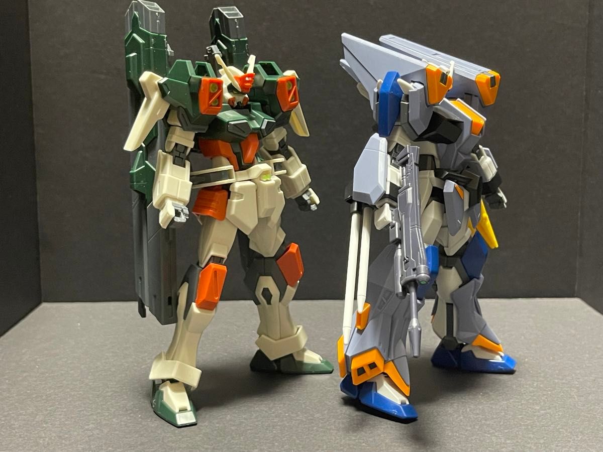 HGデュエルブリッツガンダム & HGライトニングバスターガンダム 全塗装