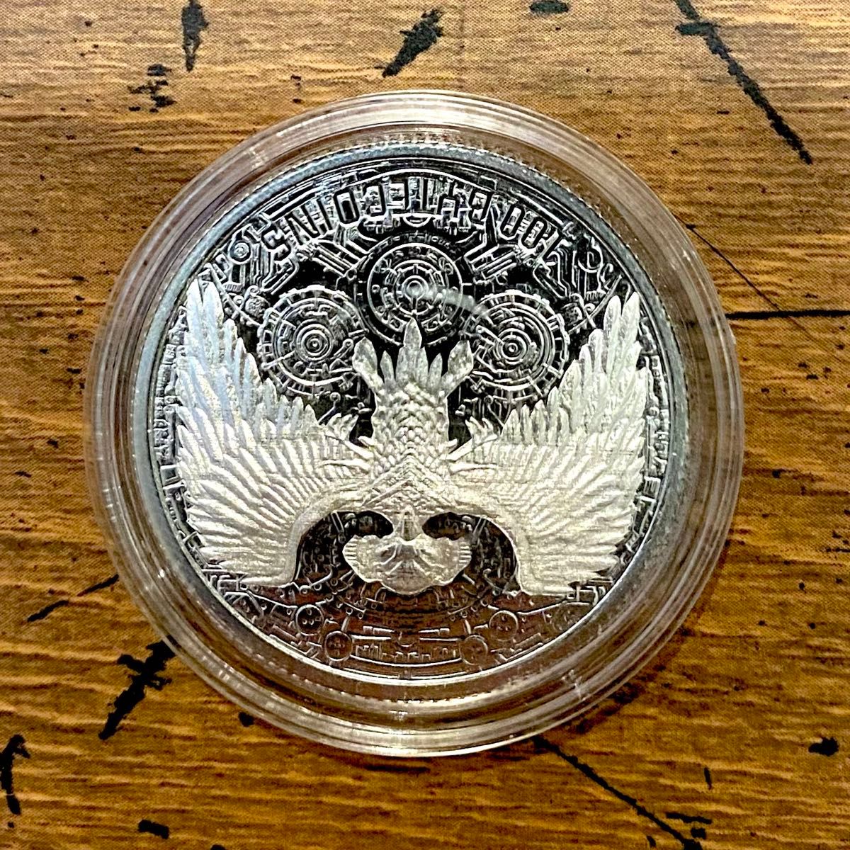 銀貨 チャド AI(人工知能) 純銀 1オンス 1oz 特殊枠付き 3万枚限定